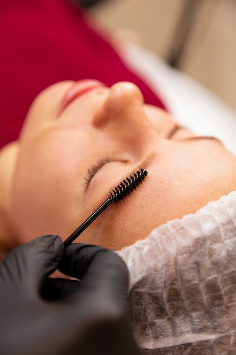 beautiful young woman going through microblading treatment (1)